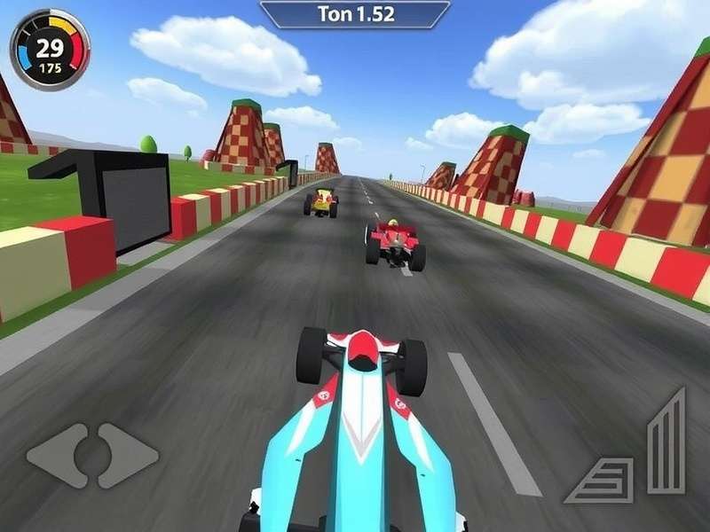 F1 Nitro Quest Gameplay Screenshot